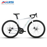 喜德盛（xds）（吴磊推荐）公路自行车成人学生男女骑行变速RC618/RC618PRO 24款rc618银/白 700*510(身高175-185cm)