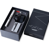 LAMY 凌美lamy德国进口钢笔礼品笔 狩猎者恒星系列 50周年礼盒套装含墨水+墨囊+吸墨器 狩猎者亮白色50周年礼盒-F笔尖
