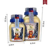 俄罗斯原装进口冬熊蜂蜜 椴树蜜百花蜜天然结晶雪蜜大瓶装 冲调水饮果茶柚子茶蜂蜜 冬熊椴树蜜500g