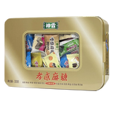 神霖 孝感麻糖中华老字号混合装糖果休闲零食湖北特产 芝麻味300g1盒