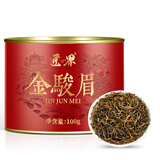 匠界金骏眉红茶正宗茶叶原产高山红茶蜜香浓香型黄芽金骏眉罐装100g
