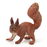 玛奇乐（MECHILE）仿真动物模型陆地野生动物园认知儿童玩具考拉狐狸松鼠刺猬梅花鹿 小松鼠