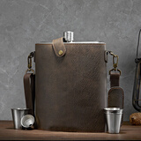 斯涅克不锈钢酒壶随身便携户外316酒瓶加厚5斤装白酒瓶