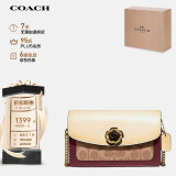 蔻驰（COACH）【品牌直供】PARKER女士小号山茶花单肩斜挎包1680B4QVB