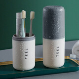 勋狸粑旅行牙刷收纳盒漱口杯便携男女出差洗装旅游用品