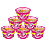 公仔 面大碗面海鲜味 12碗 碗仔面 方便面 网红泡面 整箱装 方便速食 海鲜味73g（6碗）