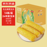 京东京造 东北黄糯玉米2.2kg（10根）东北玉米棒 代餐 杂粮