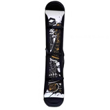 Tsewang 单板板包板套 单肩双肩背饺子皮滑雪板包雪板防划单板板刃保护套 黑色 145cm（单/双肩均可-活动背带）