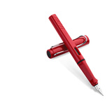 凌美（LAMY）钢笔签字笔 生日节日礼物学生成人练字文具 德国进口 狩猎系列墨水笔 红色 EF0.5mm