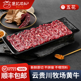 陈记顺和 新鲜黄牛吊龙肉生牛肉潮汕火锅烧烤食材牛肉生鲜 五花趾500g