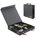 DrewchanDrewChan耳机收纳盒MP3播放器耳机线数据线蓝牙耳机入耳式耳机音频线手表移动电源数码整理耳机包 9格收纳包 SN9