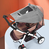 巧丂 婴儿车遮阳棚宝宝推车通用防晒棚高景观童车遮光防晒罩防雨蓬