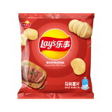 乐事（Lay's）薯片袋装小包装小吃零食好吃的居家追剧休闲百事食品年货零食 薯片烧烤味12g/袋