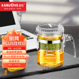 金灶（KAMJOVE）茶壶耐热玻璃杯飘逸杯玻璃泡茶壶 花茶壶TP-140 300毫升