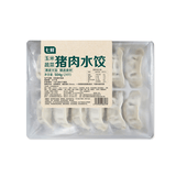 七鲜 玉米蔬菜猪肉水饺504g（24只）