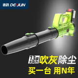 德韵充电式鼓风机无线吹风机小型吹灰机大功率锂电吹尘除尘器电动农具 DY-暴风吹2888TV1电1充-疾风款（21V）