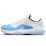 耐克（NIKE）男子AIR JORDAN 11 CMFT LOW篮球鞋 DN4180-114 白蓝40码US7