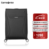 新秀丽（Samsonite）行李箱拉杆箱万向轮旅行箱登机箱TR7*09001黑色20英寸