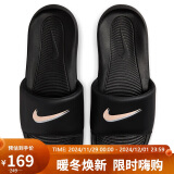 耐克NIKE运动拖鞋男子一字拖VICTORI运动鞋FZ1395-001黑44