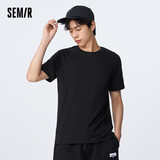 森马短袖T恤男夏季纯色百搭圆领体恤10132310199