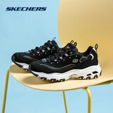 斯凯奇（Skechers）男鞋经典熊猫鞋情侣款复古简约厚底增高运动鞋休闲鞋老爹鞋秋冬季 【四季款】白色/黑色/BLK 41 偏大建议选小半码