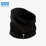 迪卡侬（DECATHLON）护颈围脖户外保暖秋加厚抓绒套头脖套WEDZE2 成人黑色