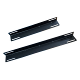 格鲁特重载标准机柜加厚L型支架 托架 三角铁 三角支架机柜三角托架机柜托盘支撑板服务器托架 650 单根适合900深机柜