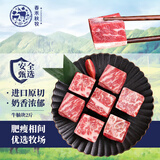 春禾秋牧 阿根廷草饲原切牛腩2斤 切块 不注水不滚揉 进口生鲜牛肉