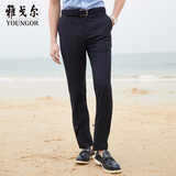 雅戈尔（YOUNGOR）西服裤男西装裤TR裤裤子亲肤顺滑垂顺西裤新品 GCHX37848FWA藏青色 31 (175/76A)