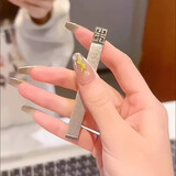 燃爵超细迷你网红砂轮打火机充气时尚金属明火创意个性送男友520礼物 单机 1支