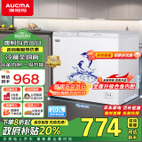 澳柯玛（AUCMA）203升家用商用冰柜 双温双箱冷柜 冷藏冷冻卧式冰箱 冷藏全铜管 一级能效 BCD-203CNE 以旧换新