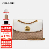 蔻驰（COACH）女包奢侈品Parker山茶花女士手提单肩包30585【官方授权直供】