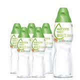 屈臣氏（Watsons） 蒸馏水饮用水500ml*6瓶  自制蒸馏制法面膜蒸脸补水