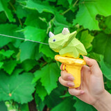 奇森水枪儿童玩具网红恐龙男女孩婴儿洗澡浴缸泳池沙滩小呲水枪3岁4岁 绿色三角龙水枪 套餐一