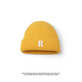 菲澜奴伦 克莱因蓝帽子针织帽毛线帽男女冬季ins蓝色显白冷帽潮牌显脸小