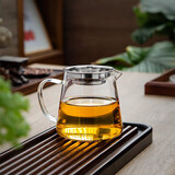 一朵棠玻璃公道杯耐热泡茶水分离杯过滤分茶器茶道杯带茶漏套装配件茶海