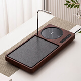 瓷牌茗茶具（cipaiming teaset）瓷牌茗 茶具套装茶台烧水壶一体茶盘自动上水电热水壶高档泡茶壶 胡桃智享电陶炉乌金磁石+抽水 1件