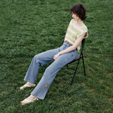 ONLY夏季凉感冰氧酷高腰显瘦直筒裤牛仔裤女|124232025 J33 350水洗牛仔蓝 M (165) M裤长减短（卡码拍大）