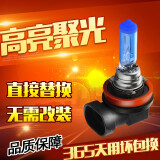 汽车大灯灯泡 远光近光灯泡 前雾灯卤素灯 高亮车灯 H11 超白光100W 2个装