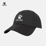 KELME/卡尔美运动休闲鸭舌帽棒球帽新款运动时尚帽子男女8101MZ5007 黑色 均码