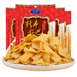 卡奇新丰锅巴 老式锅巴708090后怀旧零食锅巴脆休闲食品 烧烤味 100g*4袋