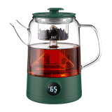 帕米（PAMI）养生壶煮茶器蒸汽喷淋式蒸茶壶电水壶热水壶茶具烧水壶F66 墨绿色