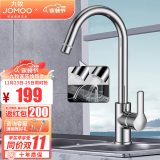 九牧（JOMOO） 厨房水龙头卫浴健康水槽冷热龙头360°可旋转洗菜盆龙头33080 双水花出水33080