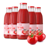 良珍100％番茄汁西班牙进口无添加西红柿汁0脂果蔬汁饮料1L×6整箱装