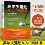 高尔夫运动从入门到精通 全彩图解第2版 保罗 高尔夫运动专业训练书籍高尔夫基础运动技术动作要领高尔夫
