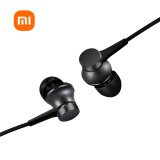 小米（MI）活塞耳机 清新版 黑 3.5mm 入耳式 通用耳麦 适用小米华为荣耀手机