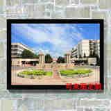 狼天影 北大清华/浙大复旦海报浙江北京大学励志高名校墙贴画贴纸定制 清华大学 08 30*45cm仅海报