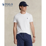 Polo Ralph Lauren 拉夫劳伦男装 经典款修身棉质短袖T恤RL11648 100-白色 M