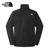 北面（The North Face）北面抓绒衣男冲锋衣内胆户外防风软壳保暖加厚外套 JK3 S/165 