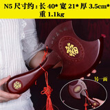 风水阁泰山桃木斧子结婚坐福乔迁搬家挂件结婚斧头家居装饰摆件 升级款  斧子长40cm